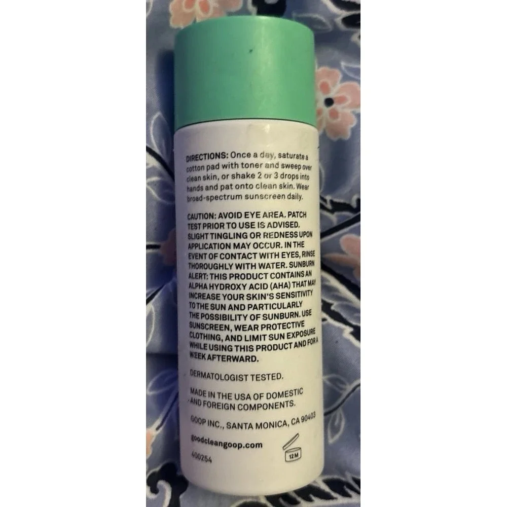 NEW‎ good.clean.goop The Illuminator 10% Glycolic Toner, Corrects Texture/Pores
